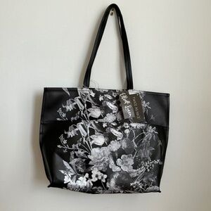 NWT ELLIOTT LUCCA Delphine 2 in 1 Tote - Floral Design